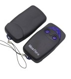 Telecomanda Nice FLO2R-S cu 2 canale, pentru automatizari porti electrice, bariere, usi de garaj, neagra