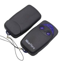 Telecomanda Nice FLO2R-S cu 2 canale, pentru automatizari porti electrice, bariere, usi de garaj, neagra