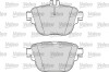 VALEO 302308 FIRST set placute frana,frana disc