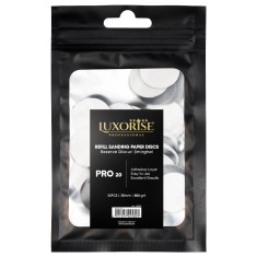 Set 50 Rezerve Smirghel pentru Disc Pedichiura LUXORISE PRO20, granulatie #80