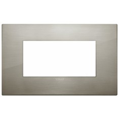 Rama Ornament 4M metal Vimar Arke inox periat 19654.08