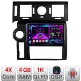 Navigatie Hummer H2 2002-2008 Quad Core 4+64 InCell Display 1K Android Waze USB Navigatie Internet Youtube Radio
