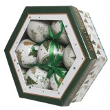 Cumpara ieftin Glob de Craciun - Foam Bauble Trees, green-white | Kaemingk