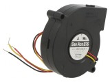 Ventilator DC Blower 12V 76x20mm 17.4m3/h 43dBA cu Bilă