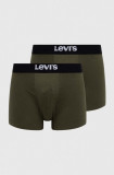 Cumpara ieftin Levi&#039;s boxeri 2-pack barbati, culoarea verde