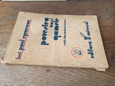 POVESTEA UNEI GAMELE , SCHITE DIN RĂZBOIUL CEL MARE * dedictie autor, cca 1935 foto
