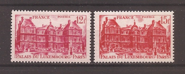 Franta 1948 - Palatul de Luxembourg Paris, MNH