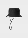 Pălărie bucket hat pentru băieți - neagră, 4F Sportswear