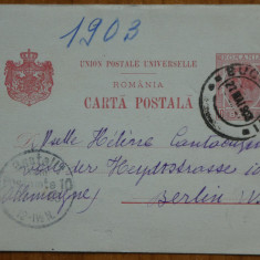 Carte postala scrisa de Ion Cantacuzino si expediata din Paris , 1903