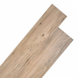 Gossi placi de pardoseala, stejar maro, 5,26 m2, 2 mm, pvc