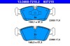 ATE Placute Frana Disc BMW Seria 1, Seria 3 (13.0460-7215.2) Set