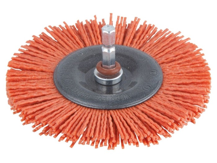 Perie Disc 100mm Hexagonal 1/4"