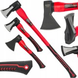 Set 3 topoare pentru tamplarie, 600g/1000g/2000g, Red Technic