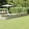VidaXL Strat înălțat grădină 512x80x36 cm oțel galvanizat