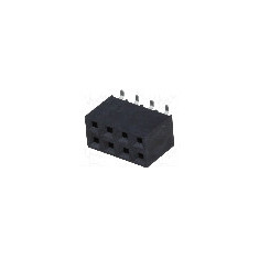 Conector 8 pini, seria {{Serie conector}}, pas pini 2.54mm, NINIGI - ZL264-8DG