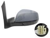 Oglinda exterioara Opel Agila (Hb), 01.2008-2015, Suzuki Splash (Ex), 01.2008-2014, Stanga, electrica, Cu incalzire, carcasa prevopsita, grunduita, C