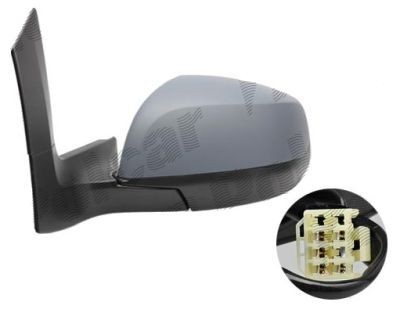 Oglinda exterioara Opel Agila (Hb), 01.2008-2015, Suzuki Splash (Ex), 01.2008-2014, Stanga, electrica, Cu incalzire, carcasa prevopsita, grunduita, C foto