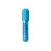 Vibrator Clasic Stardust Charm, Albastru, 16.5 cm