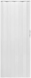 Usa de interior plianta tip acordeon, 203x100cm, stejar alb, 6mm