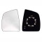Geam oglinda exterioara cu suport fixare Fiat Doblo (152/263), 01.2010-12.2014; Doblo (263), 01.2015-; Opel Combo, 11.2011-12.2018, partea Stanga, st