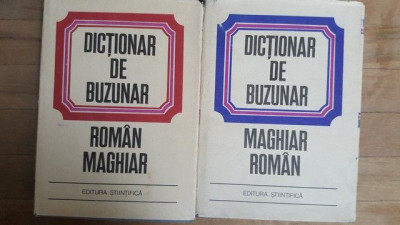 Dictionar de buzunar roman-maghiar, maghiar-roman- Bela Kelemen foto