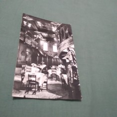 CARTE POSTALA BUCURESTI -INTERIOR DIN RESTAURANTUL CARU CU BERE CIRCULATA