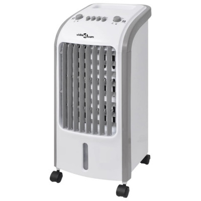 vidaXL Răcitor de aer portabil, 80 W, 4 L, 270 m&amp;sup3;/h, 25 x 26 x 56 cm foto