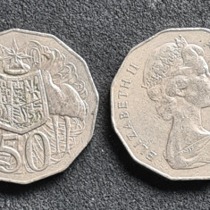 Australia 50 cents centi 1974