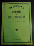 BULETINUL SOCIETATII DE STIINTE GEOGRAFICE DIN REPUBLICA SOCIALISTA ROMANIA VOL.VI(LXXVI), 1982