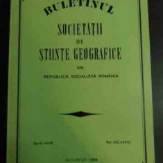 BULETINUL SOCIETATII DE STIINTE GEOGRAFICE DIN REPUBLICA SOCIALISTA ROMANIA VOL.VI(LXXVI), 1982