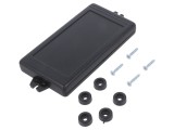 Carcasă Universală ABS Neagră 67.5x129x14.7mm