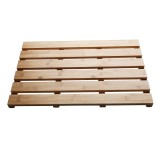 Cumpara ieftin Covor antiderapant baie bambus natur Klera 59x38x3 cm