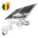 Camera Supraveghere PNI IP60 PTZ 4G Solara 2MP Full HD Autonoma Baterie 20A Panou 60W
