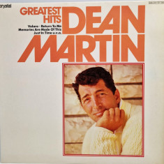 Dean Martin ‎– Greatest Hits NM / VG+ vinyl LP Crystal Germania pop