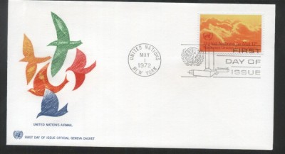 UN New York 1972 Airmail definitives Mi.247 FDC UN.292 foto
