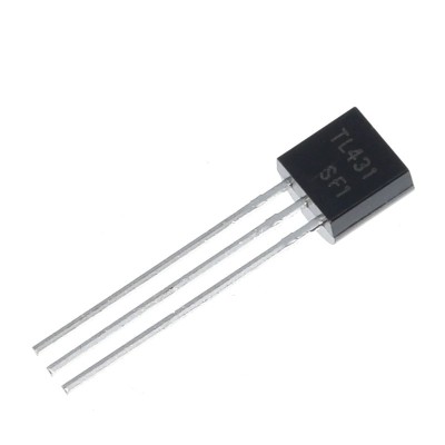 Sursă tensiune de referință TL431 2.5V-36V TO-92 foto