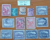 TASMANIA-AUSTRALIA--( 1870-1900-LOT 13VAL.=STAMPILAT-Vezi-Scan