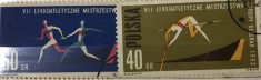 (M) Timbre serii Straine Polonia Sport