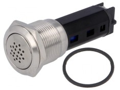 Semnalizator Acustic 80dB IP50 &Oslash;19mm 360mW