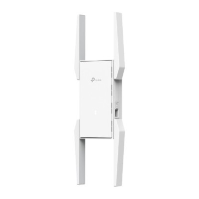 RANGE EXTENDER TP-LINK wireless, AX5400Mbps, 1 port Gigabit, 4 antene externe, 2.4 / 5 si 6 GHz triple band, Wi-Fi 6, &amp;quot;EAP673-Extender&amp;quot; (timbru verde foto