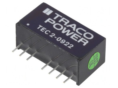 Convertor DC/DC 2W 4,5-13,2V la 12V/-12V foto