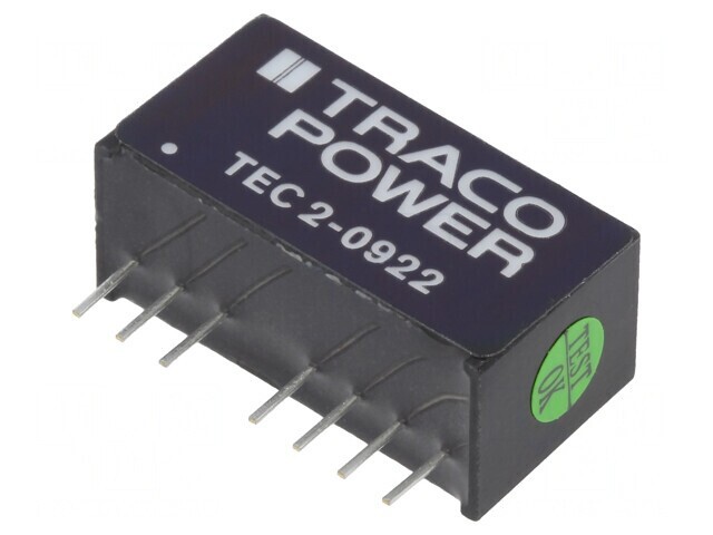 Convertor DC/DC 2W 4,5-13,2V la 12V/-12V