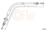 Cablu frana de parcare Ford Tourneo Custom V362, Transit Custom V362 Motor 2.2 TDCi, parte montare fata, lungime 896/630 mm, 986/630 mm, OE 1763928