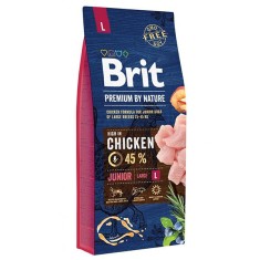 Brit Premium by Nature Junior Large 15 kg foto