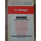N. IORGA INTERPRETAT-N. BALOTA, M. BERZA SI COLAB.-234426