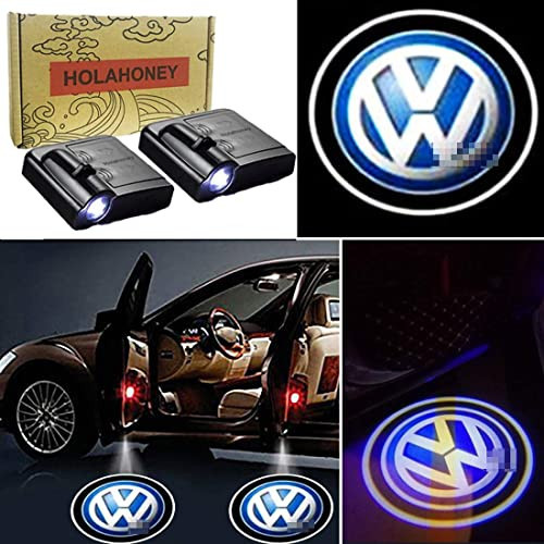 Set 2 Proiectoare LED Logo lumini usi auto holograma VW,UNIVERSALE