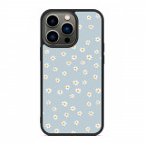Husa iPhone 14 Pro Max - Skino Daisy Dreamer Flori, Albastru