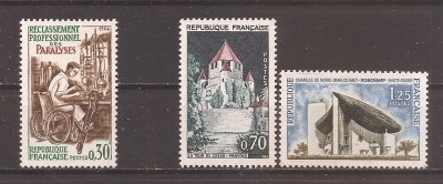 Franta 1964 - Lot 2 serii, MNH foto