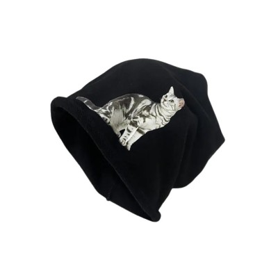 Caciula din bumbac flausata foto