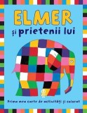 Elmer şi prietenii lui. Prima mea carte de activități și colorat, Pandora-M